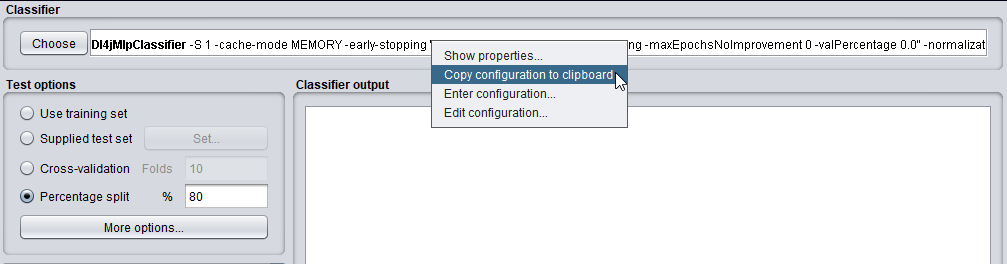 weka jar file has the correct path